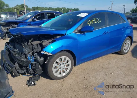 2017 Hyundai Elantra Gt from USA, damaged, VIN KMHD35LH6HU377939